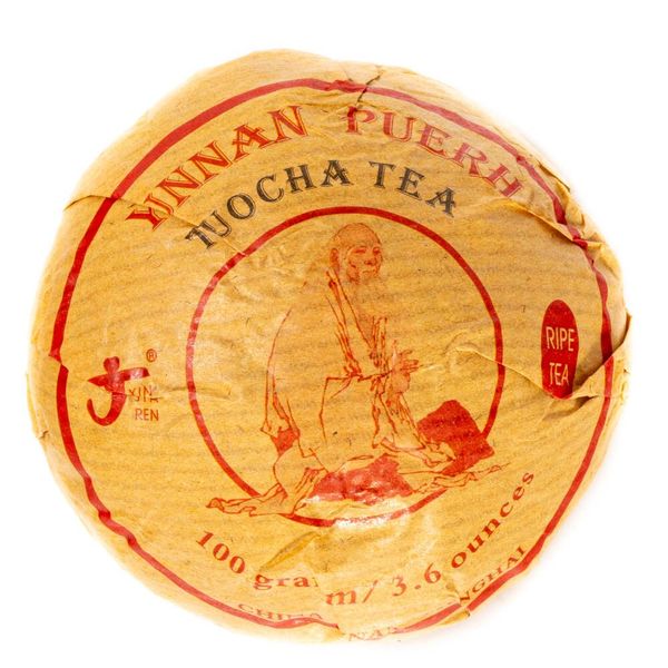 Специальный чай "Пу Эр Шу прессованный "Рассветный" (туо ча), 100 г